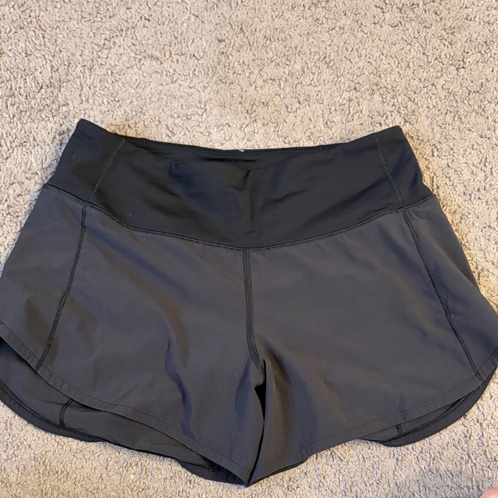 lululemon athletica Women's Dark Gray Athletic Shorts
